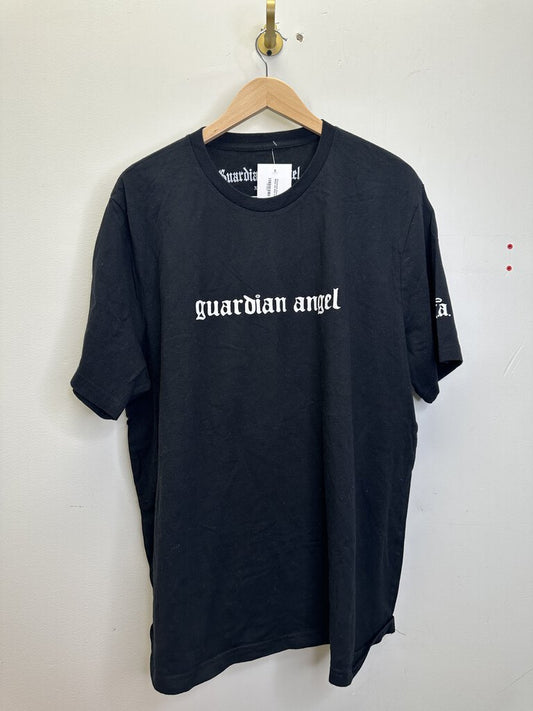 Preowned Guardian Angel Black tee Size XXL