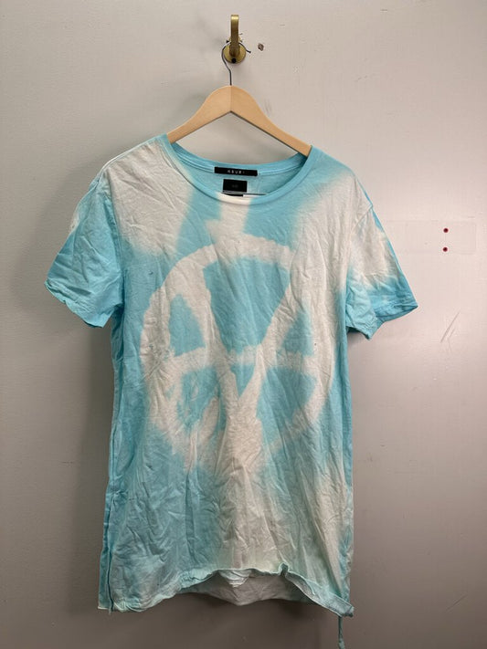 Preowned Ksubi Cloud Blue Tee Size Large