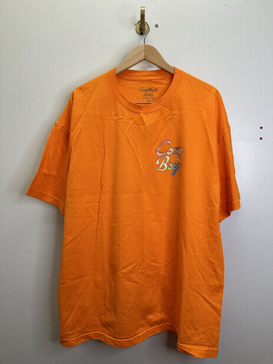 Preowned Cozy World Orange Long Sleeve Size XXL