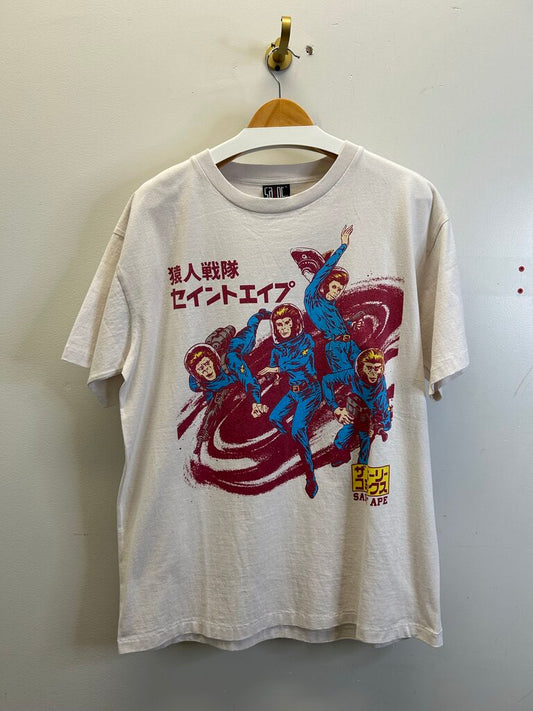 New Saint Bape Astronaut Tee Size Large