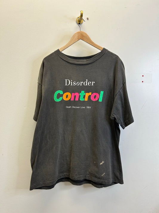 New Saint Michael Disorder Control Grey Tee size 2XL