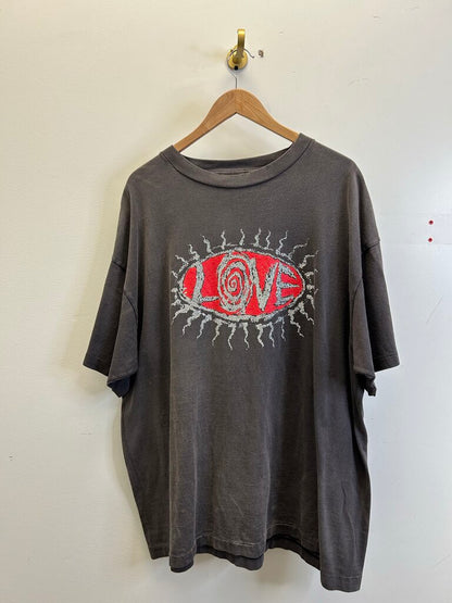 New Saint Michael Love Sun Grey Tee size 3XL