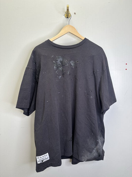 Preowned Gallery Dept Black Paint Splatter size 2XL