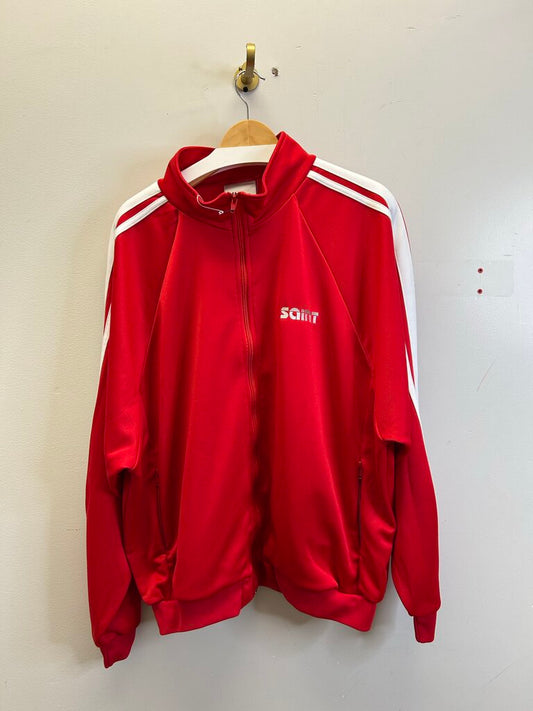 New Saint Michael Red Track Jacket size M