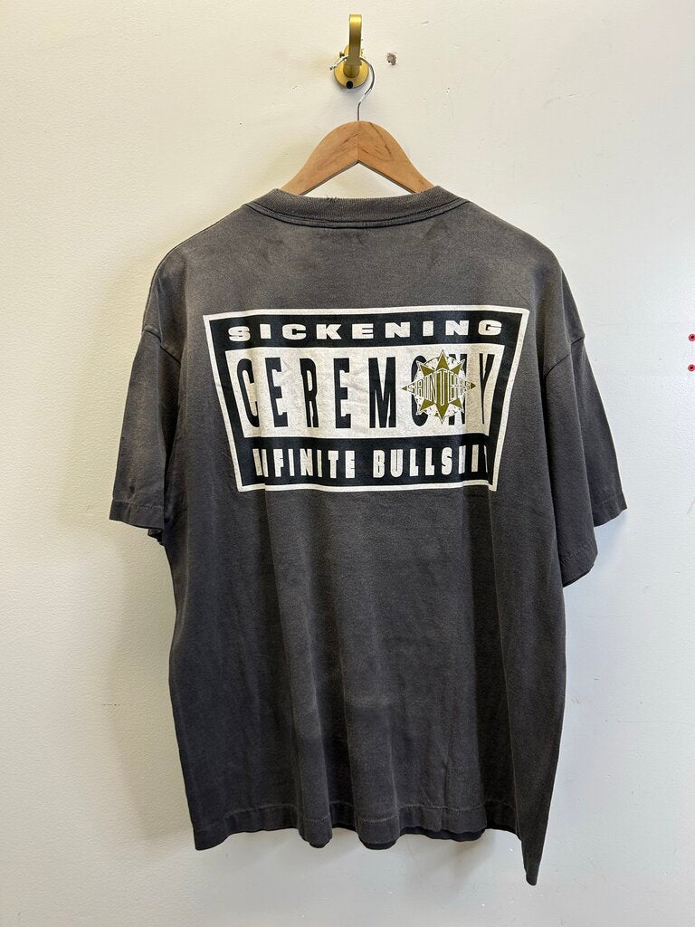 New Saint Tears Red/Gold Grey Tee size M
