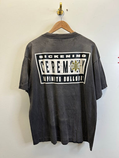 New Saint Tears Red/Gold Grey Tee size M