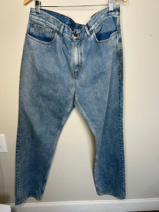Preowned Louis Vuitton Plain Denim Size 38