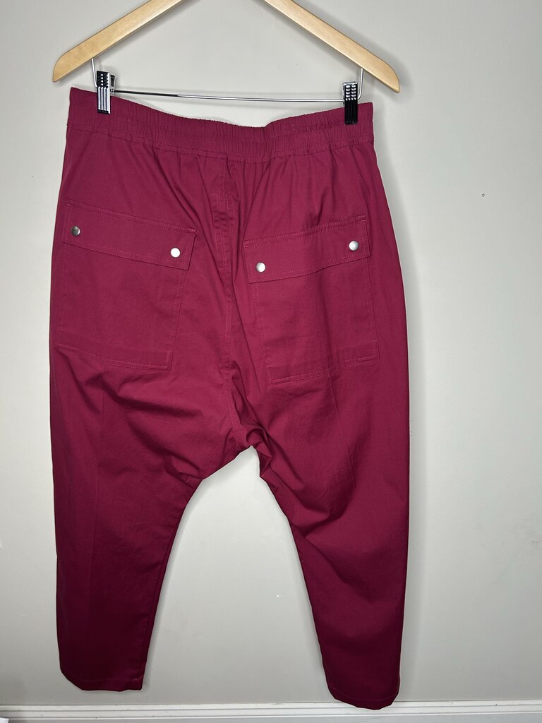 New Rick Owens Magenta Cargo Size 42