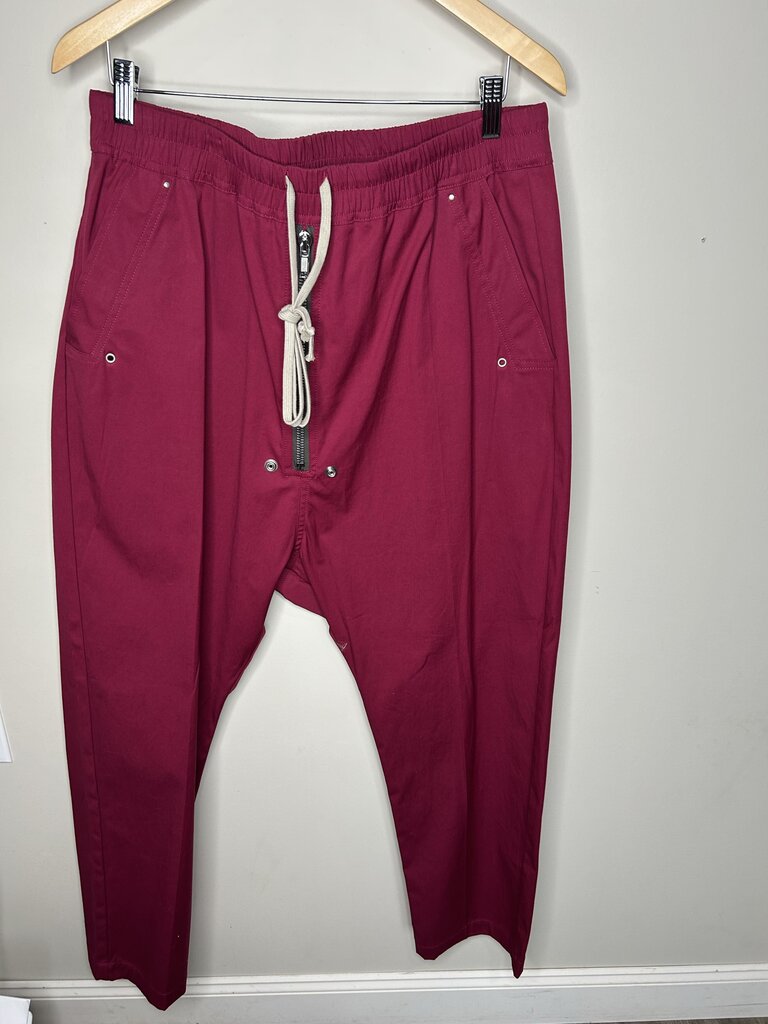 New Rick Owens Magenta Cargo Size 42