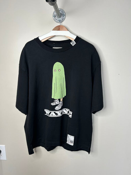 Preowned MMY Wayne Black Tee Sz 46