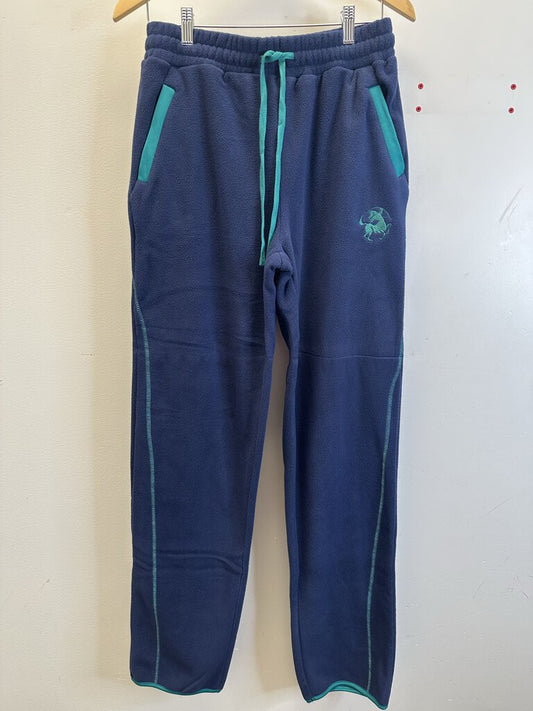 New Sinclair Navy Green Polar Fleece Sweatpants Size Small