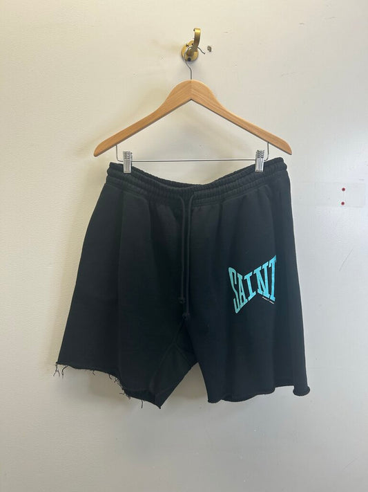 New Saint Michael Everlast Black Tiffany Shorts Size XL