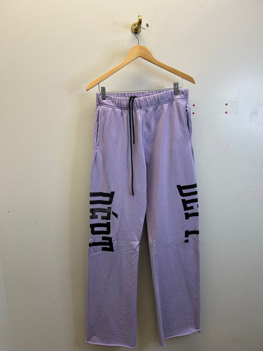 New gallery Dept. Purple Flare Pants Size Medium
