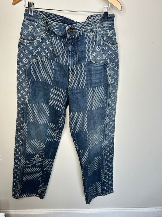 New Louis Vuitton Nigo Light Denim size 32