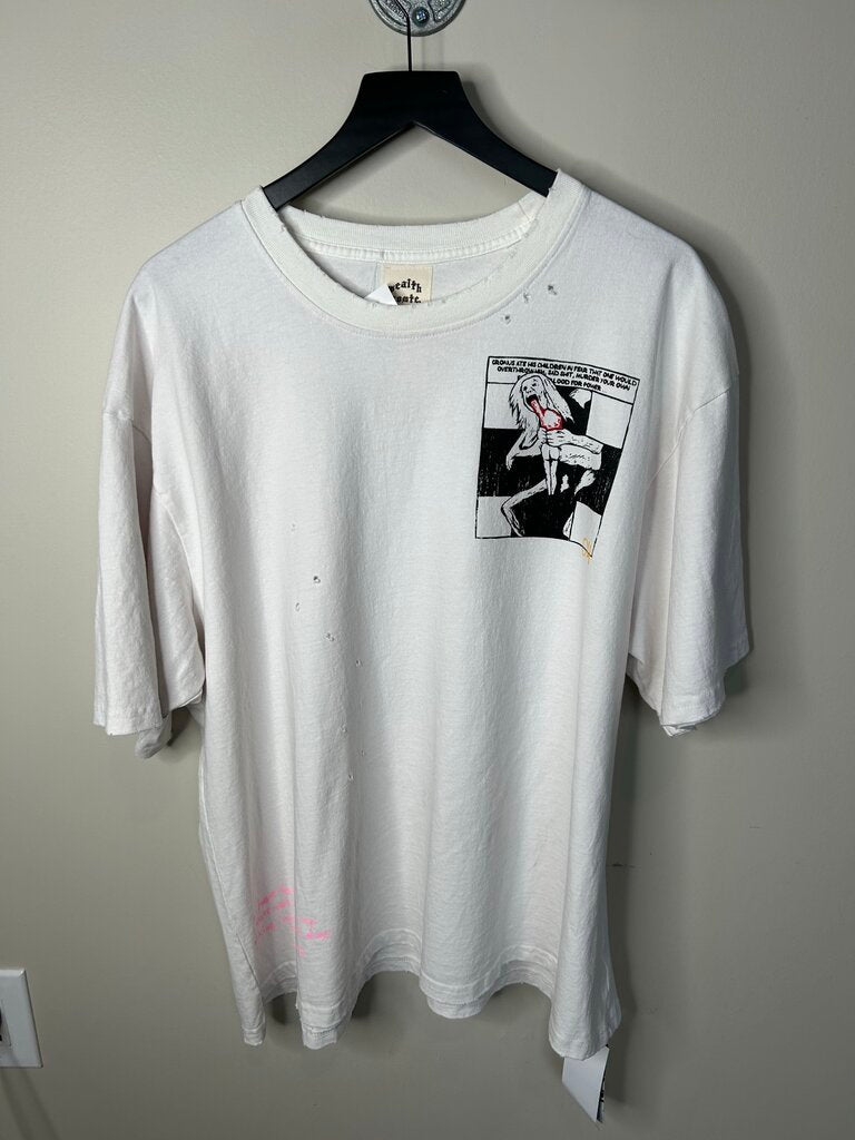 New Wealth Comte Who Is Next White Tee Size XXL