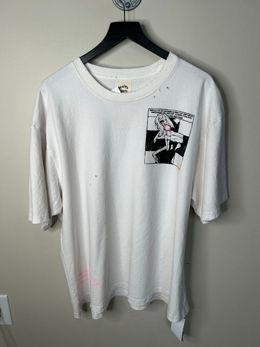 New Wealth Comte Who Is Next White Tee Size XXL