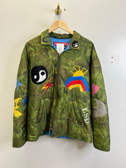 Preowned CPFM Camo Pullover Jacket Size 3