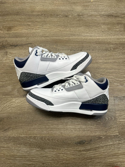 Preowned Jordan 3 Midnight Navy sz.10