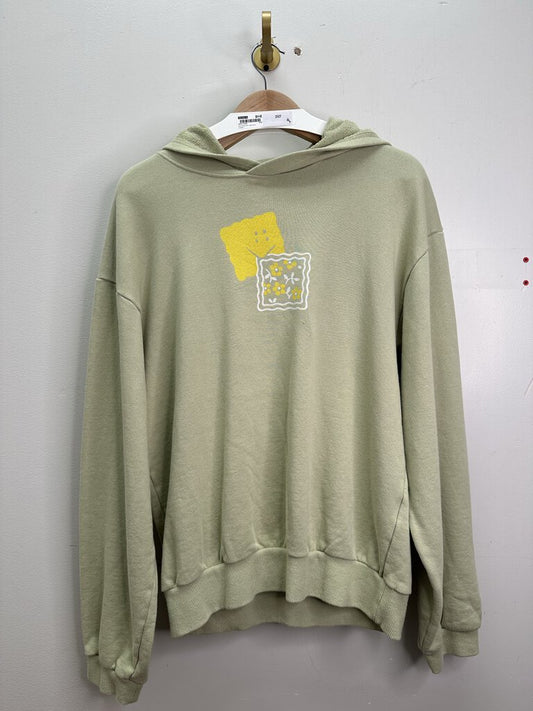 New Kapital Smiley Green Hoodie sz.3