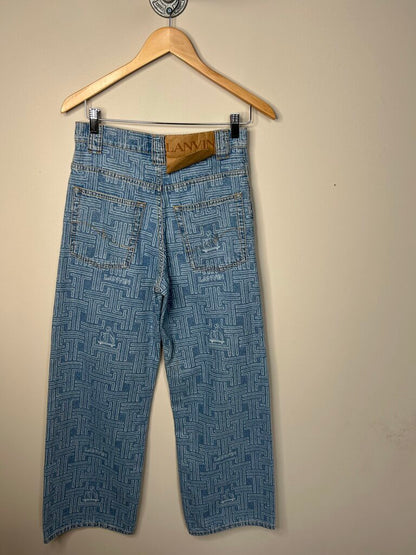 Preowned Lanvin Lightwash Denim Jeans Size 26