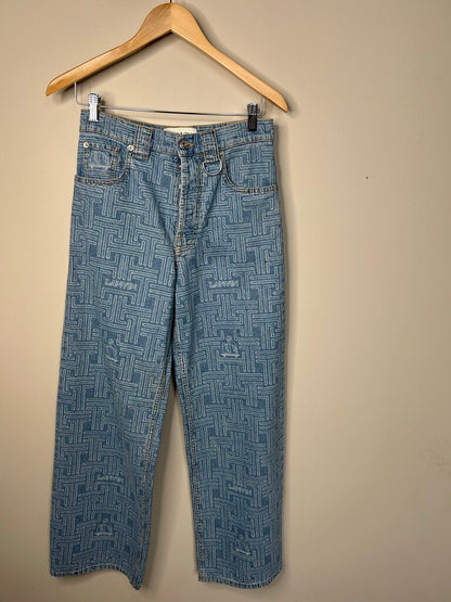 Preowned Lanvin Lightwash Denim Jeans Size 26