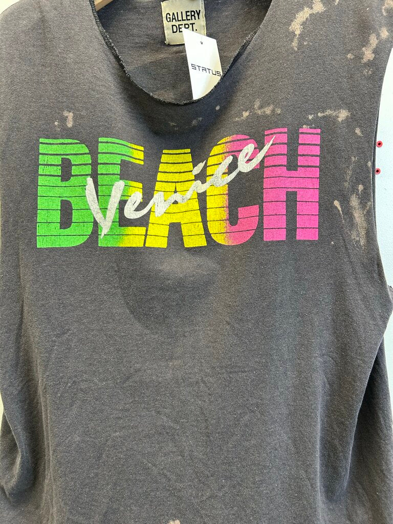 Preowned Gallery Dept Venice Beach Cut Off Tee size M