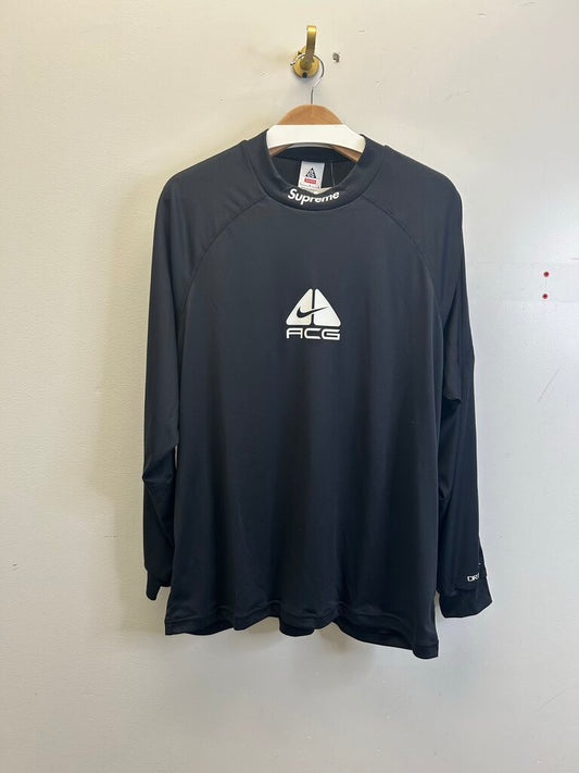 New Supreme ACG Black Long Sleeve Size Large