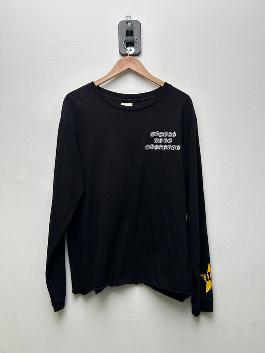 New Wealth Comte Black Longsleeve Size Medium