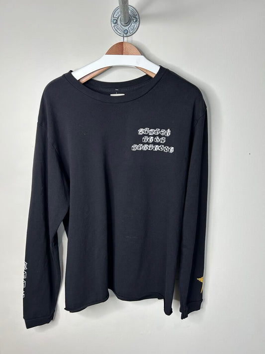 New Wealth Comte Black Longsleeve Size XXL