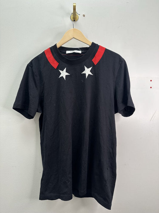 Preowned Givenchy Red Star Tee sz.L