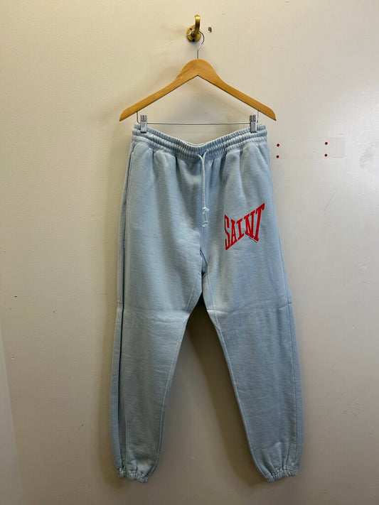 New Saint Michael Everlast Blue Sweatpants Size XL