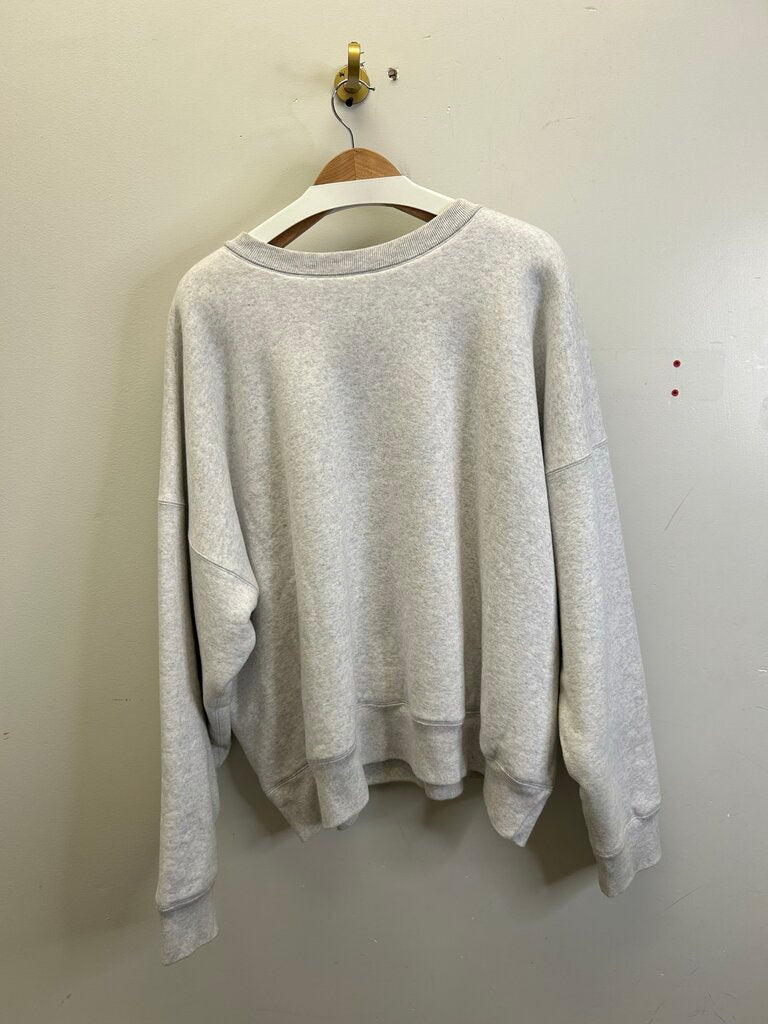 Preowbned CPFM Grey Pocket Crewneck Size 3