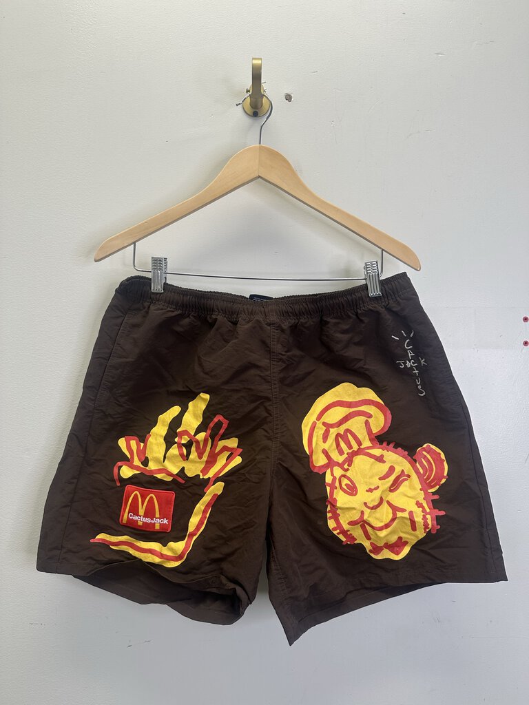 New Cactus Jack Brown Shorts sz.L