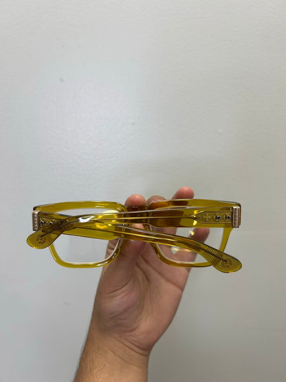 Preowned Chrome Hearts Yellow Midixathrill Frames
