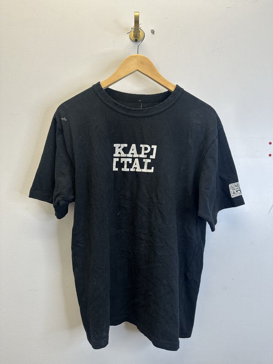 Preowned Kapital Black Souvenir Tee Size Medium