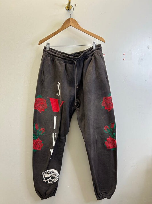 Preowned Saint Michael Rose Sweatpants Size XL