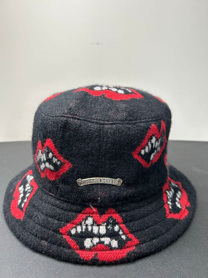 Chrome Hearts Matty Boy Lips Bucket Hat