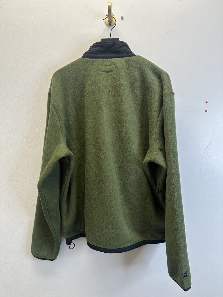 New Sinclair Olive Fleece Jacket Size XL