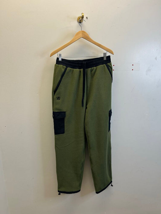 New Sinclair Olive Fleece Pants Size XL
