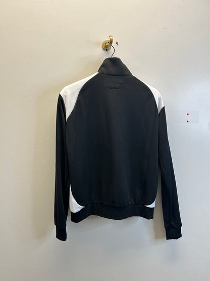 New Sinclair Black White Track Jacket Size Small