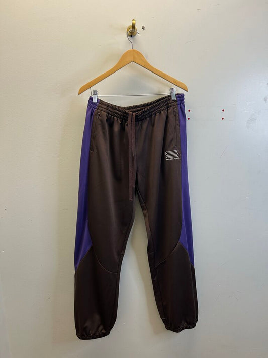 New Sinclair Brown Purple Track Pants Size Large