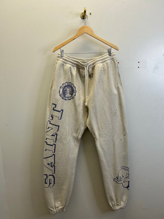Preowned Saint Michael Grey Property Sweatpants Size XL