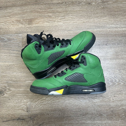 Preowned Jordan 5 Oregon Size 11