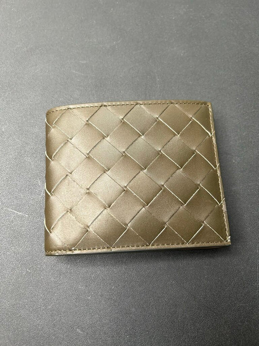 New Bottega Veneta Bifold Olive Brown