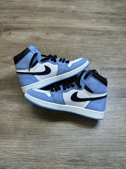 Preowned Jordan 1 University Blue Size 9