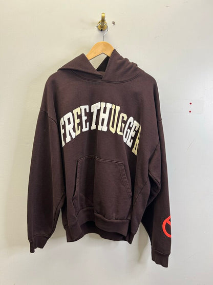 New CPFM Thugger Brown Hoodie size XL