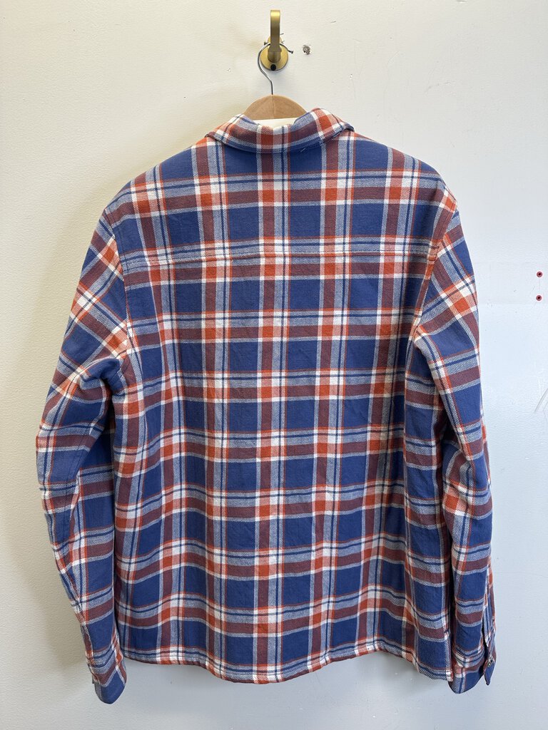 New Chrome Heart Red Blue Flannel size L