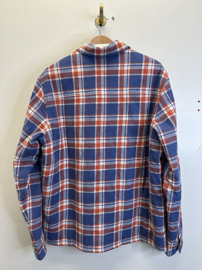 New Chrome Heart Red Blue Flannel size L