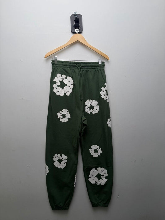 New Denim Tears Green Wreath Sweats size M