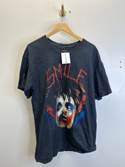 Preowned Vlone Smile Juice World Black Tee Size Large